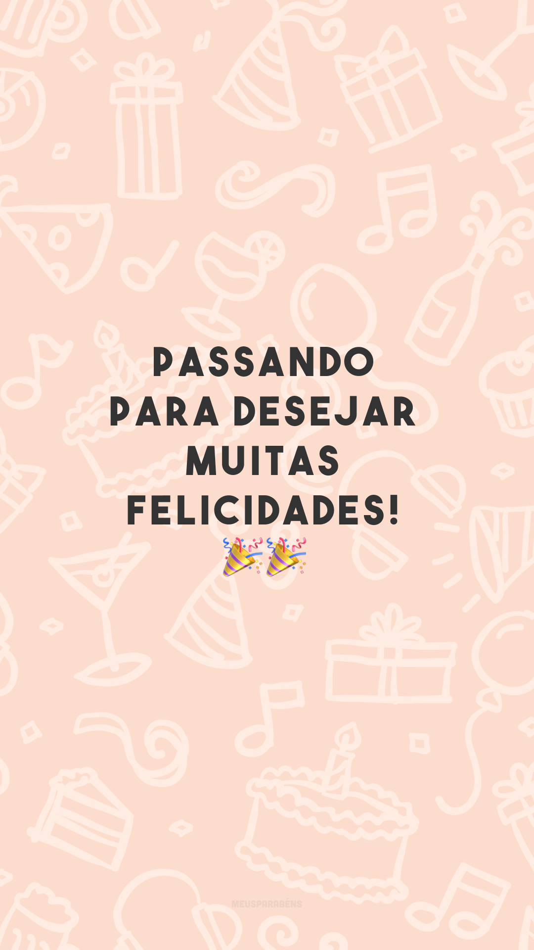 Passando para desejar muitas felicidades! 🎉🎉