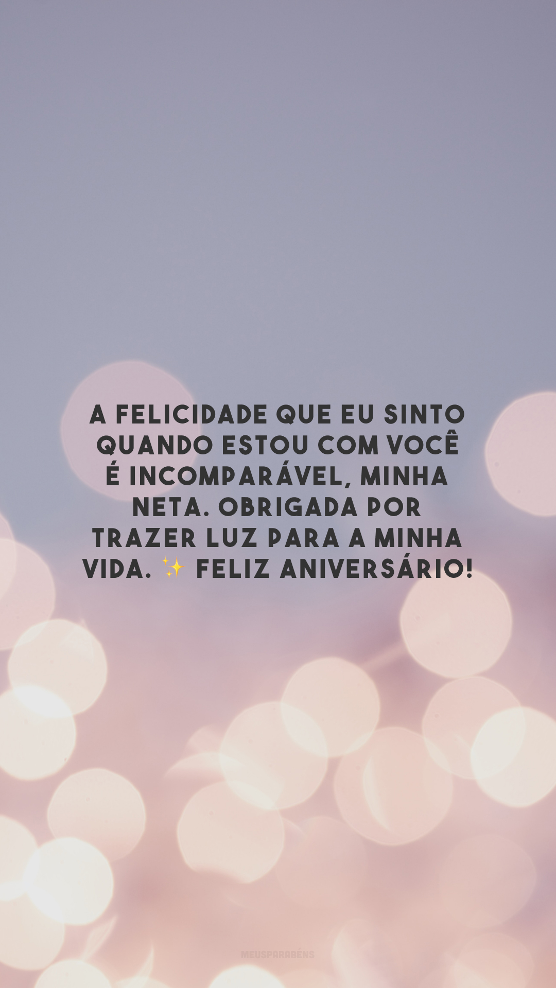 Hoje o céu está em festa para comemorar o dia da minha bebê que fica cada vez mais linda e não para de crescer. 💫 Feliz aniversário, netinha!