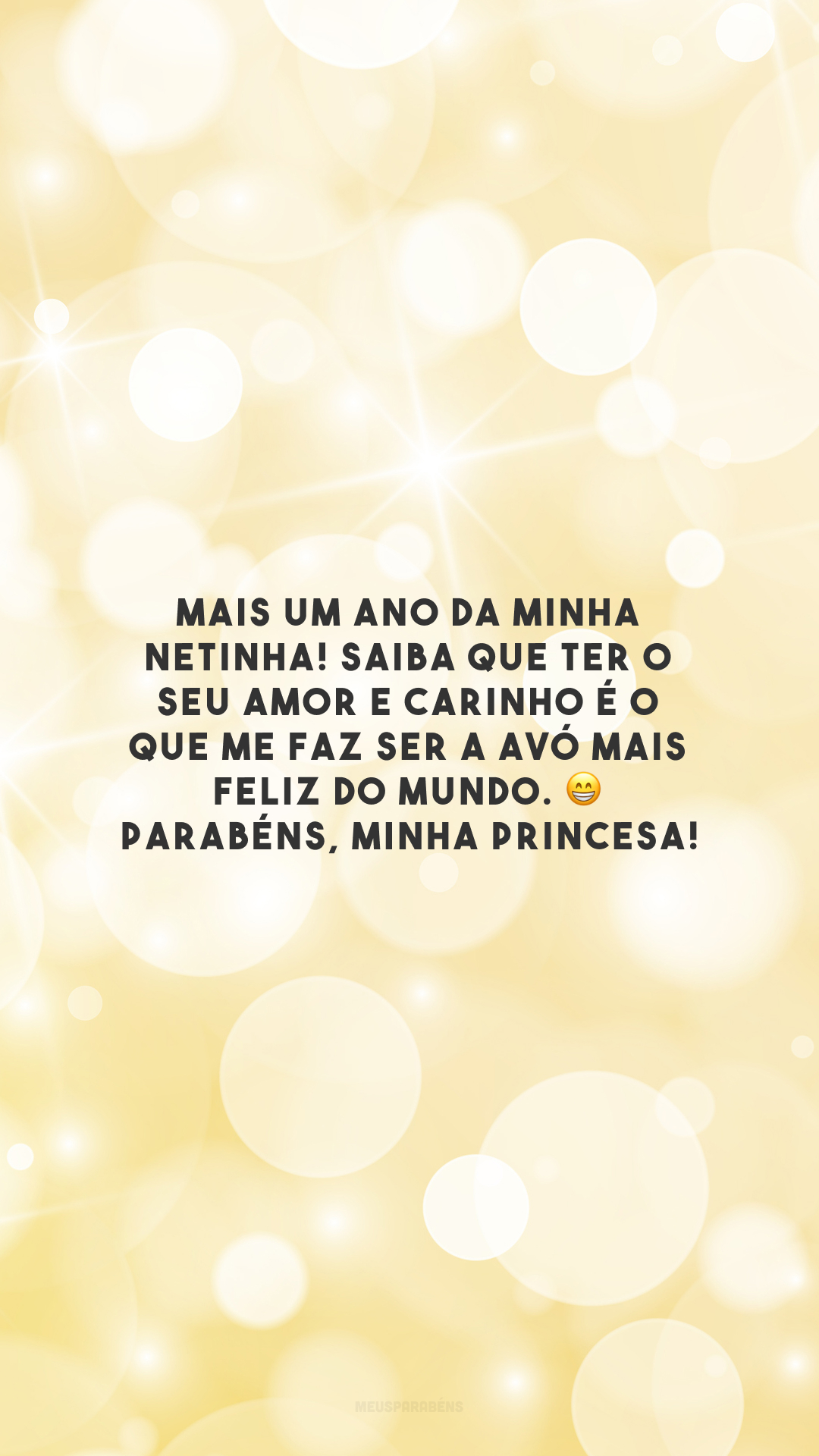 Minha netinha, que Jesus te proteja, te guie e te conserve essa menina tão querida e amada. 🙏 Você é a minha joia rara. Feliz aniversário! 