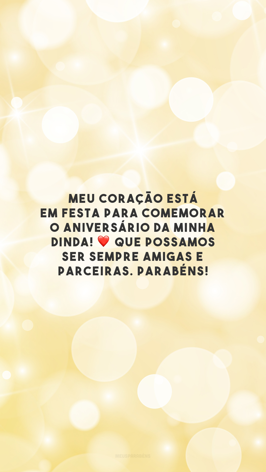 Meu coração está em festa para comemorar o aniversário da minha dinda! ❤️ Que possamos ser sempre amigas e parceiras. Parabéns!