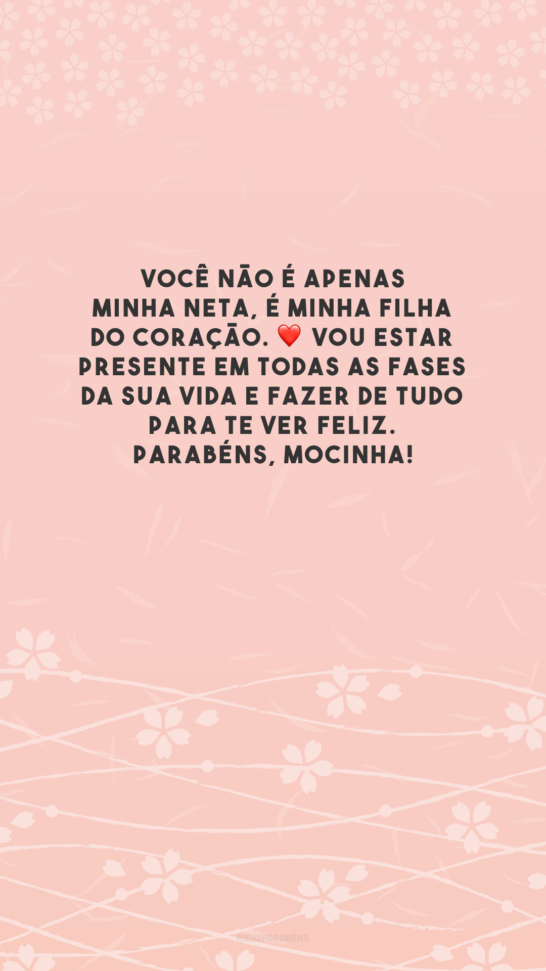 Será que por ser avó de uma princesa, já posso me considerar uma rainha? 👑 Feliz aniversário, meu amor! Não vejo a hora de aproveitarmos muito o seu dia juntas.