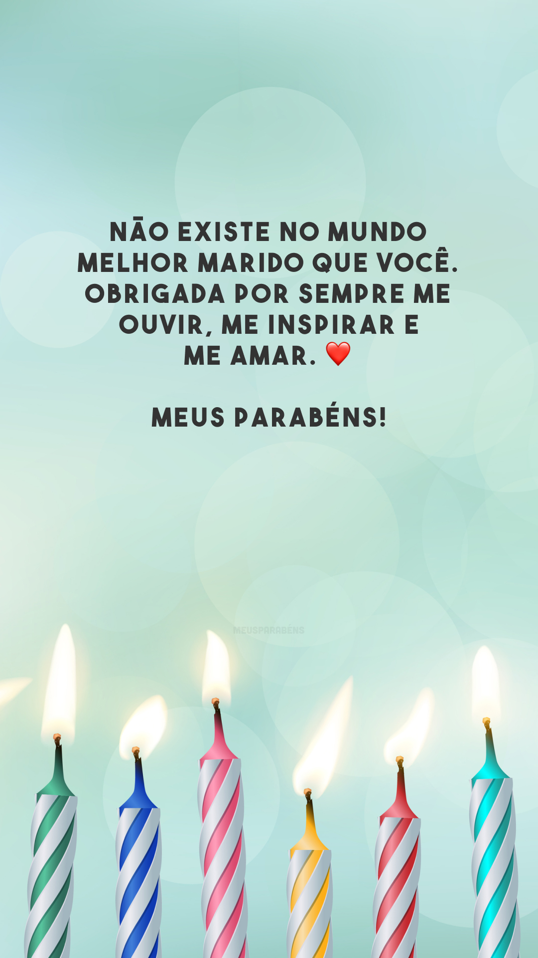 Não existe no mundo melhor marido que você. Obrigada por sempre me ouvir, me inspirar e me amar. ❤️ Meus parabéns!