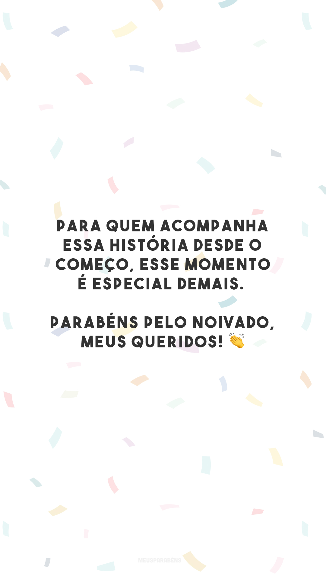 Para quem acompanha essa história desde o começo, esse momento é especial demais. Parabéns pelo noivado, meus queridos! 👏